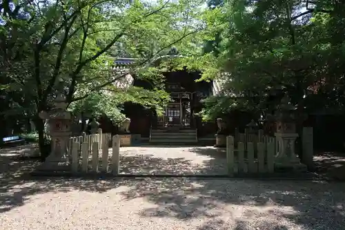 池坐朝霧黄幡比賣神社の本殿・本堂
