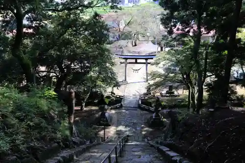 田村神社の鳥居