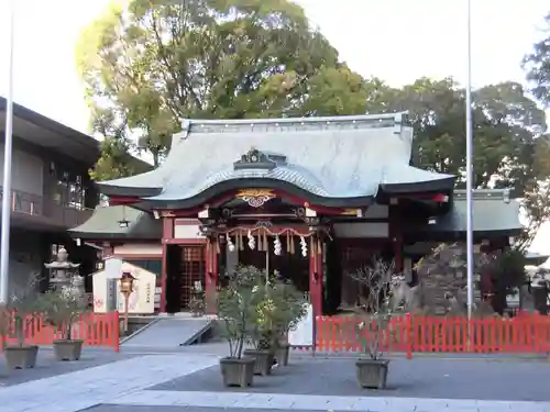 開口神社の本殿・本堂