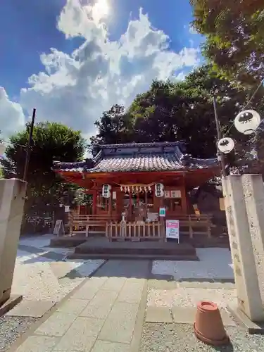 川越熊野神社の本殿