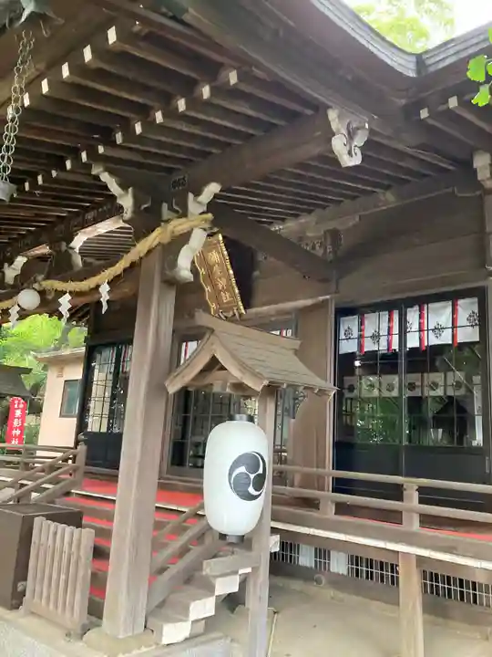 弥生神社の本殿・本堂