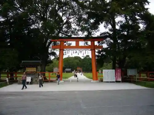 賀茂別雷神社（上賀茂神社）の鳥居