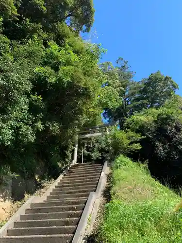 國府里神社の鳥居