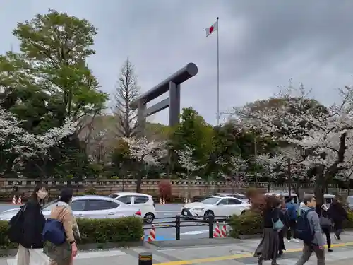 靖國神社の鳥居