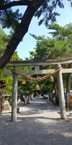 建部大社の鳥居