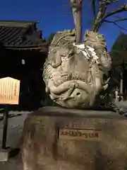 冨士御室浅間神社の狛犬