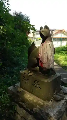 正一位稲荷神社の狛犬