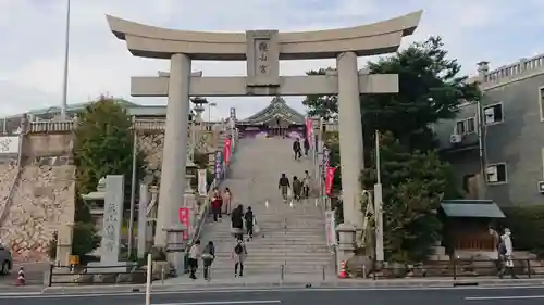 亀山八幡宮の鳥居