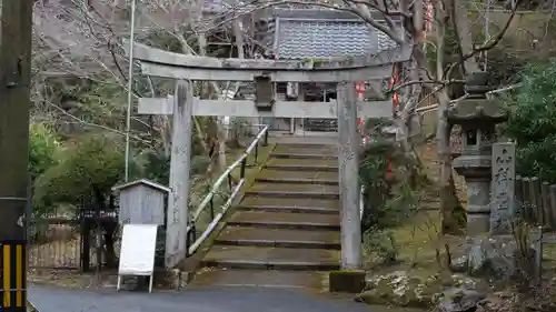 山科聖天 雙林院（双林院）　の鳥居