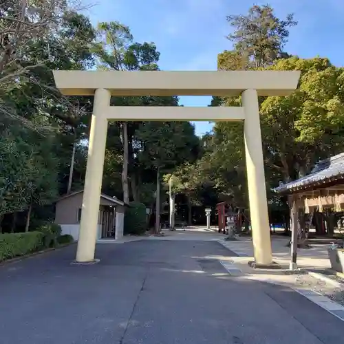 鵜川原神社の鳥居