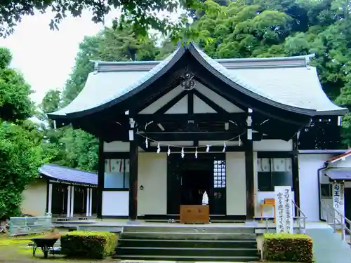 七郷神社の本殿