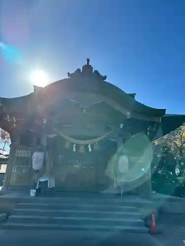 諏訪神社の本殿・本堂