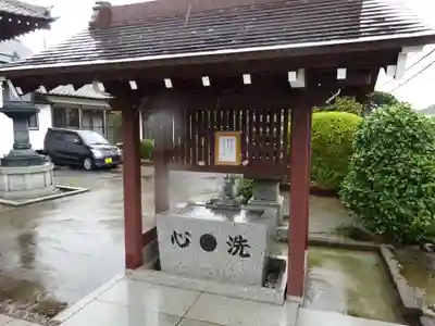 法道寺の手水舎
