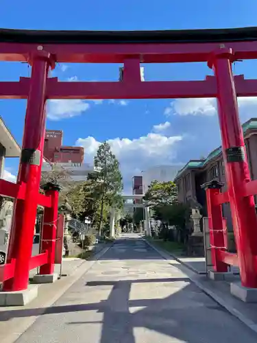 善知鳥神社の鳥居