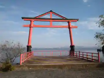 小唐崎神社の鳥居