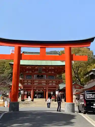 生田神社の鳥居