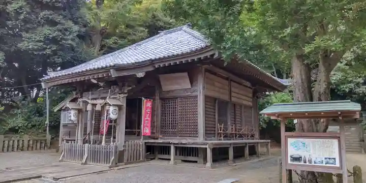 高來神社の本殿・本堂