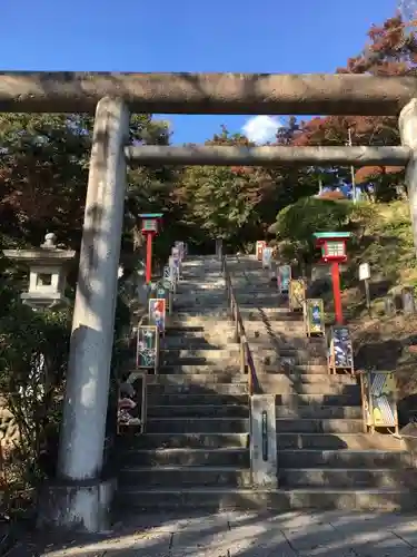 足利織姫神社の鳥居