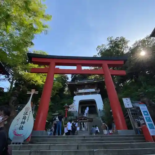 江島神社の鳥居