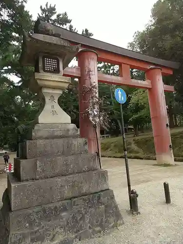 春日大社の鳥居