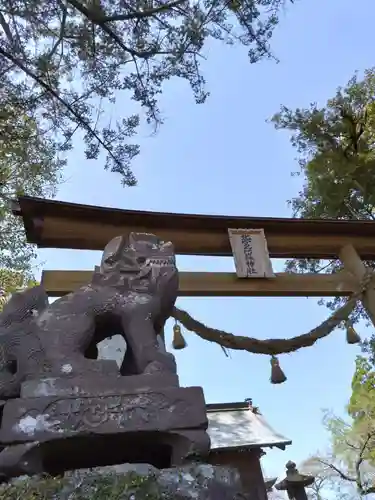 北宮阿蘇神社の狛犬