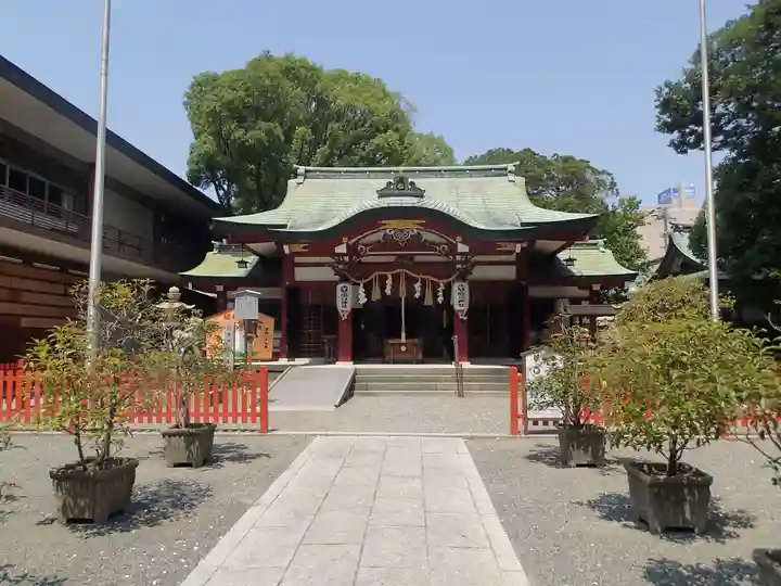 開口神社の本殿・本堂