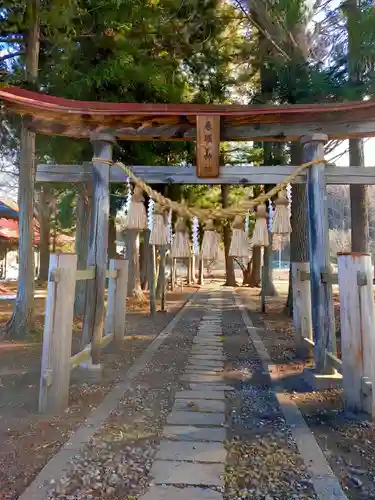 巻堀神社の鳥居