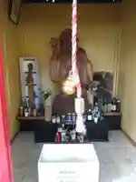 神社(洞爺湖中の島)の像