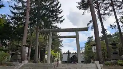 上川神社の鳥居