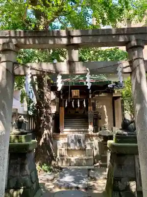 小野照崎神社の鳥居