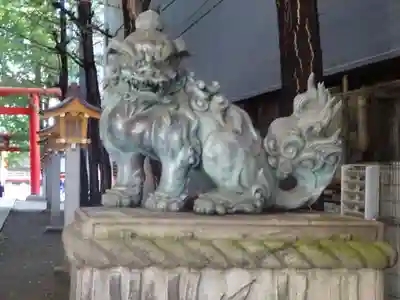 花園神社の狛犬