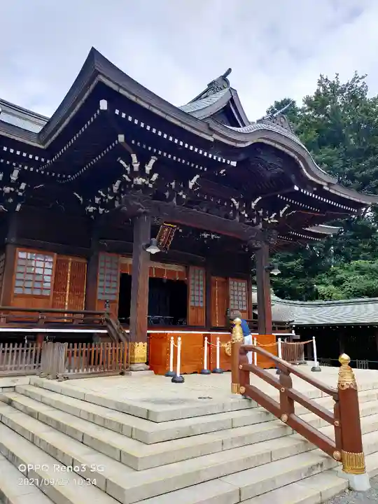 井草八幡宮の本殿・本堂