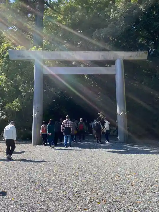 伊勢神宮外宮(豊受大神宮)の鳥居