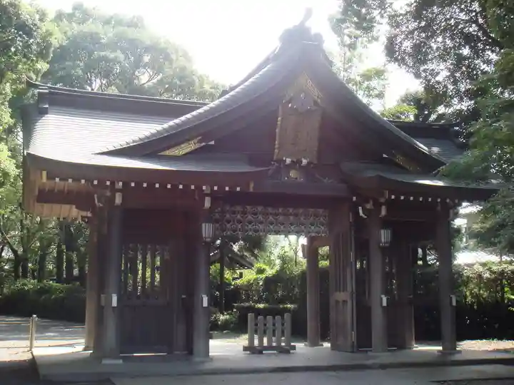 姉埼神社の山門・神門