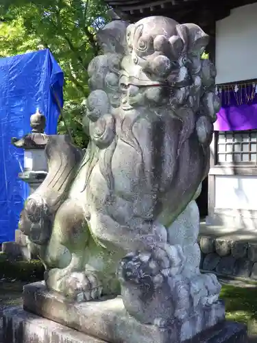 家山八幡宮の狛犬