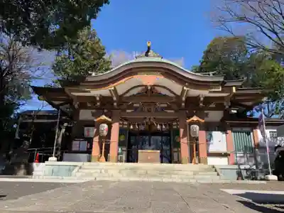 北澤八幡神社の本殿・本堂
