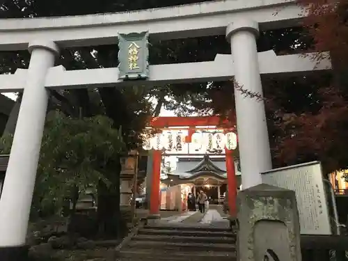 天沼八幡神社の鳥居