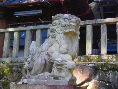 竹折武並神社の狛犬