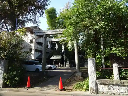 御霊神社の鳥居