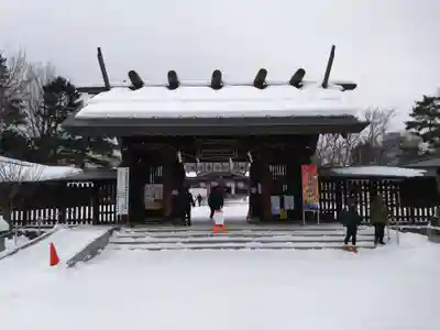 札幌護國神社の初詣