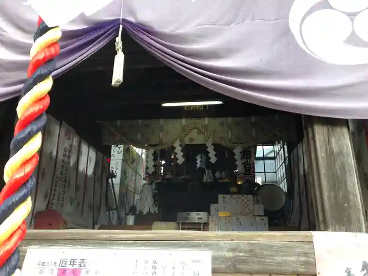 水海道鎮守 八幡神社の本殿・本堂