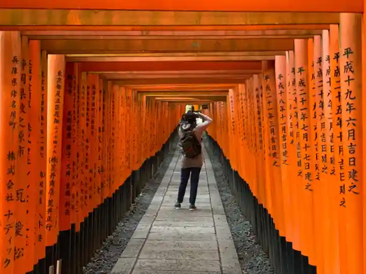 伏見稲荷大社の鳥居