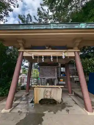 元城町東照宮の手水舎