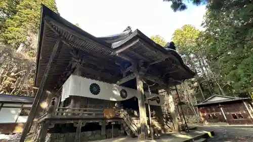 戸隠神社宝光社の本殿