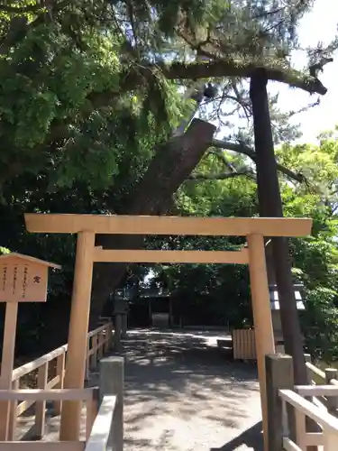 御食神社（豊受大神宮摂社）の鳥居