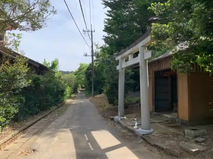 道祖神社の鳥居