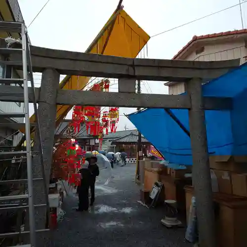 二柱神社の鳥居