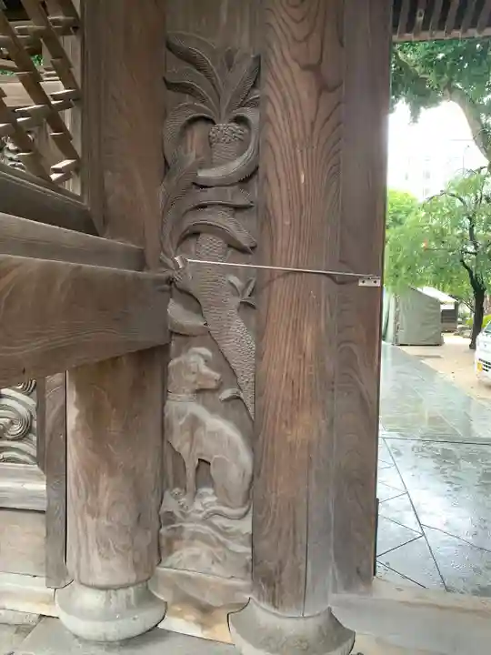 櫛田神社の山門・神門