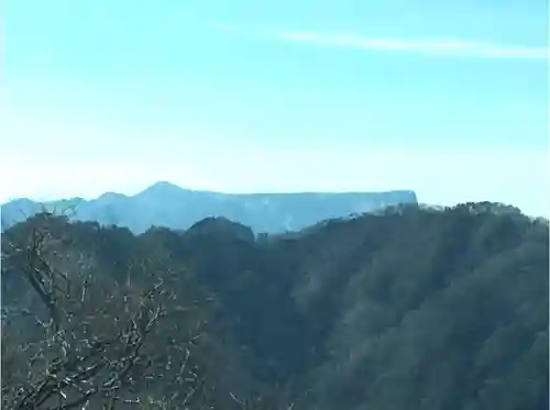 中之嶽神社の景色