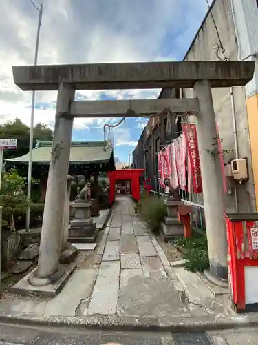 富士浅間神社の鳥居